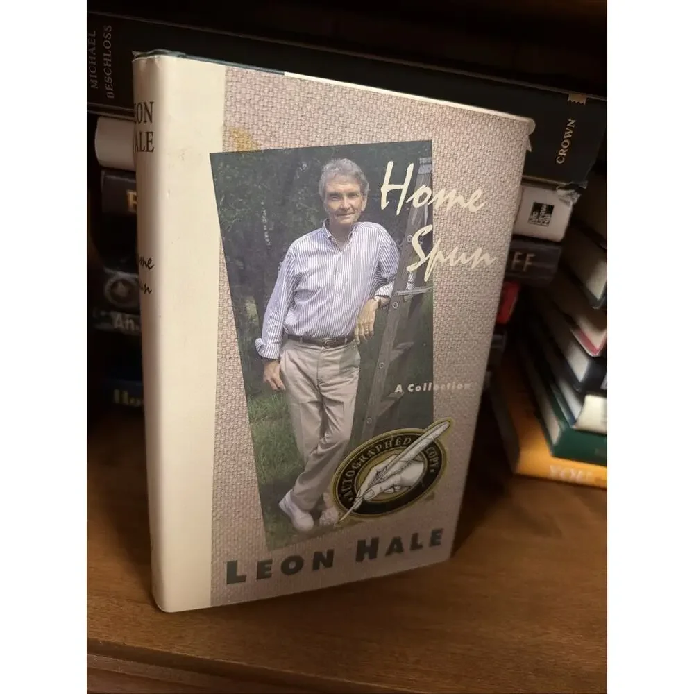 Home Spun Signed First Edition‎ Hardcover Book With Dust Jacket 1997
